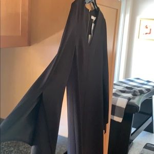 Tibi Black Long Sleeve w/slits on sleeves